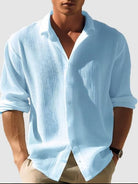 Upgrade your wardrobe with our Men's Full Size Collared Neck Button Down Long Sleeve Shirt Plus Size. Featuring a classic collared neck and button down design, this shirt is perfect for any occasion. Enjoy a comfortable and flattering fit with the plus size option. Versatile and stylish, dress to impress with this must-have shirt.