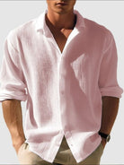 Elevate your style with our Men's Full Size Collared Neck Button Down Long Sleeve Shirt Plus Size. Featuring a classic design, this shirt is perfect for any occasion. With the added plus size, it guarantees a comfortable and flattering fit for all body types. Upgrade your wardrobe with this versatile and stylish shirt.