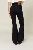 Expertly designed for both fashion and function, these jeans offer a flattering silhouette with their high-waisted design and effortlessly cool vibe with distressed detailing. The flare-style adds a retro-inspired touch, making them a versatile addition to any wardrobe. Perfect for any occasion, these High Waist Distressed Flare Jeans take your style to the next level.