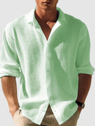 Elevate your style with our Men's Full Size Collared Neck Button Down Long Sleeve Shirt Plus Size. Crafted with a classic collared neck and button down design, this shirt offers a polished look for any occasion. The plus size guarantees a comfortable and flattering fit for all body types. Perfect for the fashion-forward man looking to make a statement.