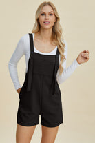 As an expert in the industry, this comfortable and lightweight full-size texture sleeveless romper is a must-have addition to your wardrobe. Featuring a textured fabric, it adds a touch of style while allowing for easy movement. Whether you're running errands or out for a night on the town, this romper will keep you looking and feeling great with its versatile design.