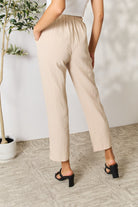 Upgrade your wardrobe with our Pull-On Pants with Pockets. Designed for ultimate comfort, these pants feature a classic straight-leg design for a timeless and flattering look. The added convenience of practical pockets allows you to keep your essentials close by while on the go. Enjoy both style and functionality with these must-have pants.