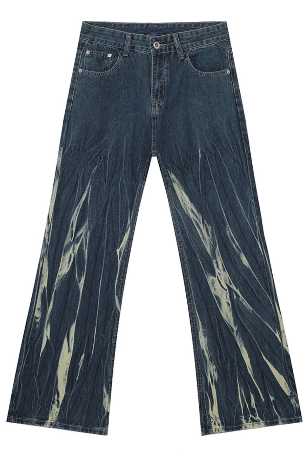 Elevate your wardrobe with Cruisin Essentials Tie-Dye Jeans with Pockets! Perfect for the risk-taker in you, these unique jeans boast a bold tie-dye pattern and convenient pockets for all your essentials. Made with high-quality materials, these jeans offer both style and function. Make a statement and upgrade your style game today!