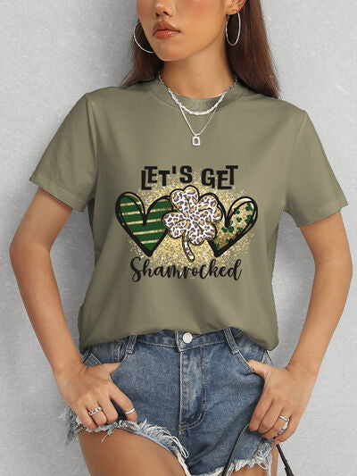 Get ready to shamrock the party with our Let's Get Sham Rocked T-Shirt! Cruisin Essentials, this must-have shirt will have you rocking St. Patrick's Day in style. Shop now and let the good times roll!