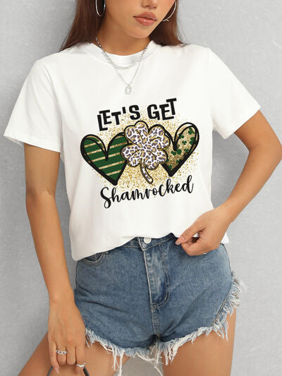 Celebrate St. Patrick's Day in style with our Let's Get Sham Rocked T-Shirt! Cruisin Essentials, this must-have shirt will have you rockin' the party all day long. Get yours now and get ready to shamrock the festivities!