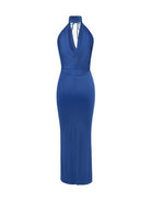 Indulge in effortless glamour with our Backless Lace Up Back Sleeveless Maxi Dress. Its elegant and sophisticated design, featuring intricate lace details and a seductive backless design, is the epitome of luxury. The sleeveless cut adds a touch of modernity to this timeless piece, making it perfect for making a statement and turning heads at any event. Elevate your style with this exclusive dress.