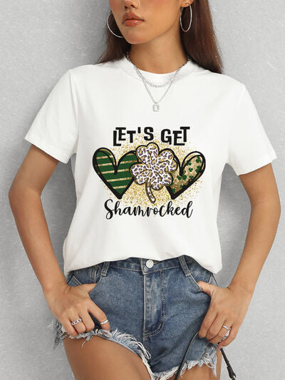 Get ready to shamrock the party with our Let's Get Sham Rocked T-Shirt! Cruisin Essentials, this must-have shirt will have you rocking St. Patrick's Day in style. Shop now and let the good times roll!