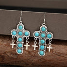 Turquoise is known for its stunning color and unique beauty, making these earrings a great addition to any jewelry collection. Turquoise is a highly sought-after gemstone, known for its striking color and exquisite appearance.