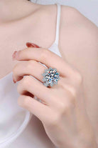 Trendsi Trends 10 Carat Moissanite Flower-Shaped Ring. Women's Kardashian Jewelry collections may be out of reach for many, so explore Trendsi Trends Jewelry collections for sustainable, eco-friendly jewelry designs for all fashion lifestyles at affordable prices.