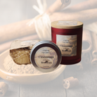 Organic Cinnamon Candle Trio  warmth and earthiness of cinnamon infused with clove,  and a touch of honey. Created and hand poured with the Candle Elegance proprietary wax blend of 100% USDA Certified Organic Beeswax ingredients.